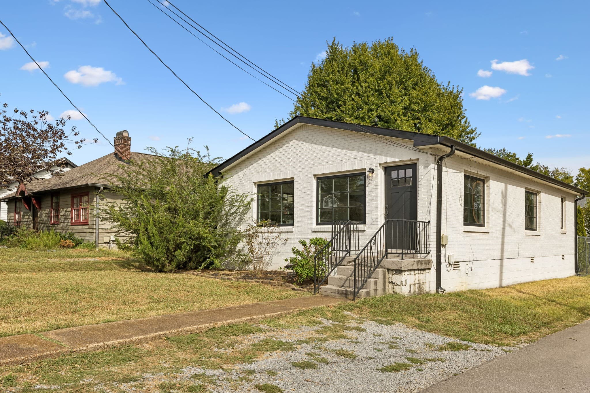 Street view of 2028 10th Ave S at the corner of Bate Ave in 12 South Nashville