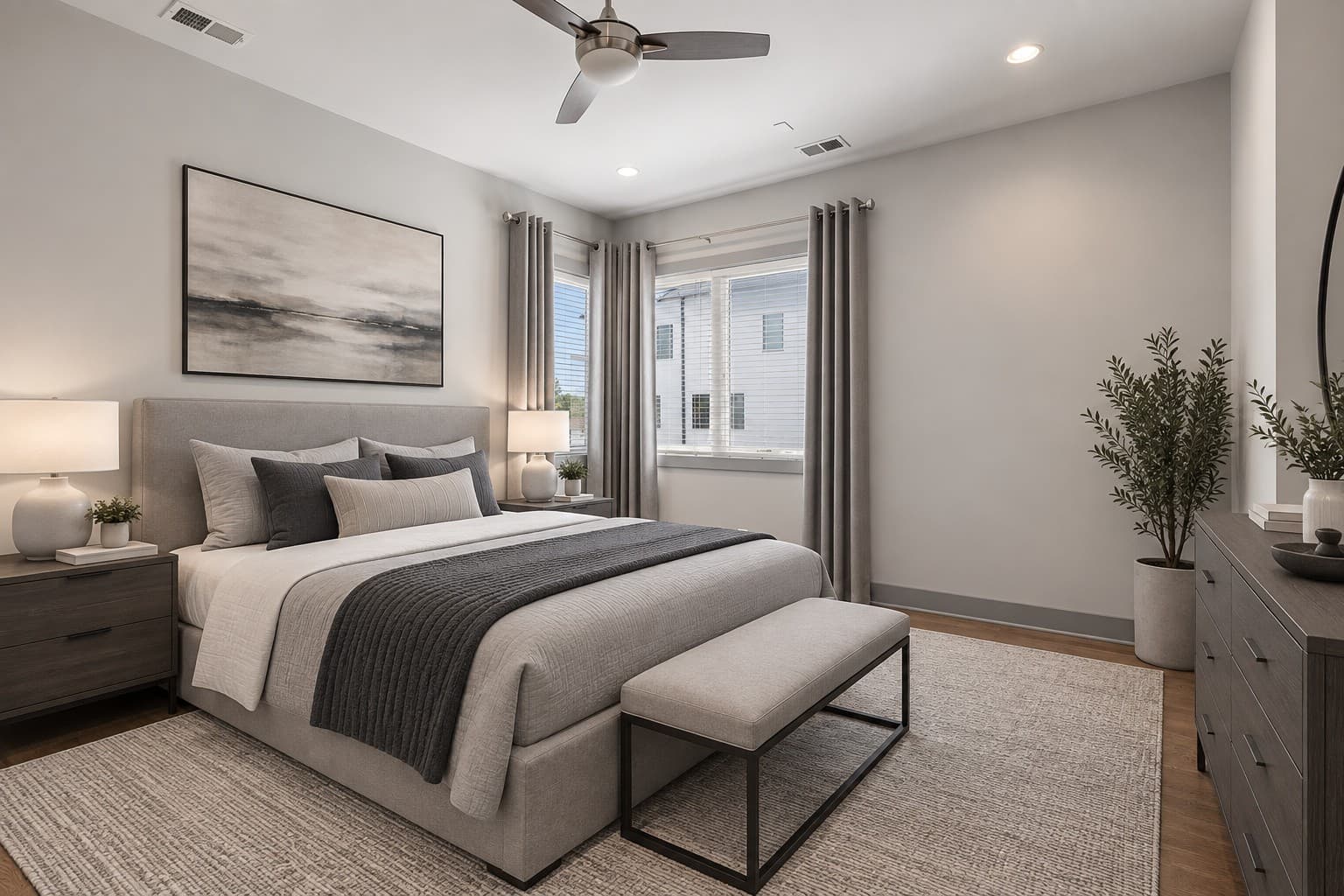 Primary bedroom at 2807B W Kirkwood Avenue, 12 South Nashville
