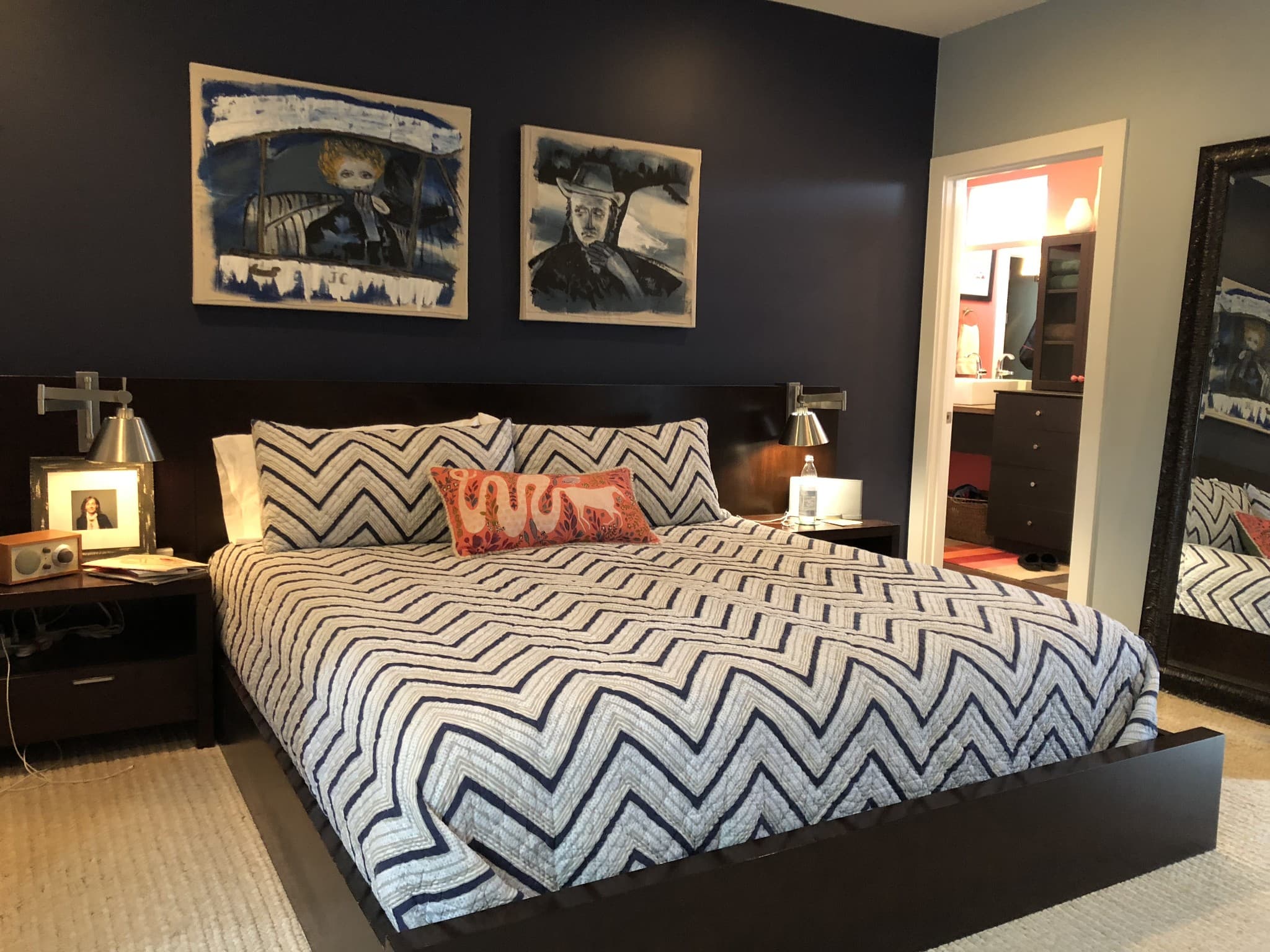 Bedroom with ensuite bath at 928 Caruthers Avenue, 12 South Nashville
